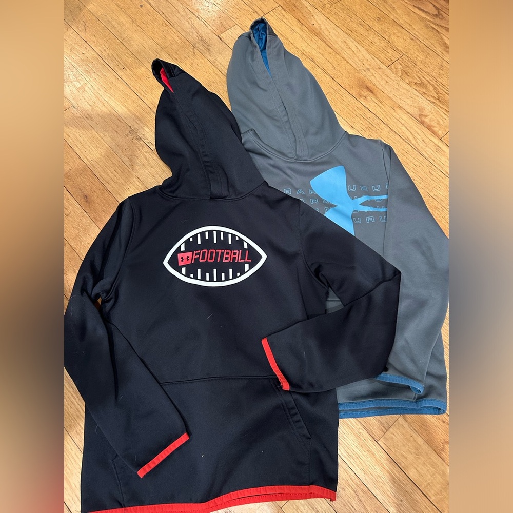 Under Armour boys dri-fit hoodie sweatshirts Youth M